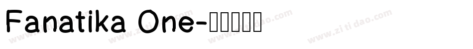 Fanatika One字体转换